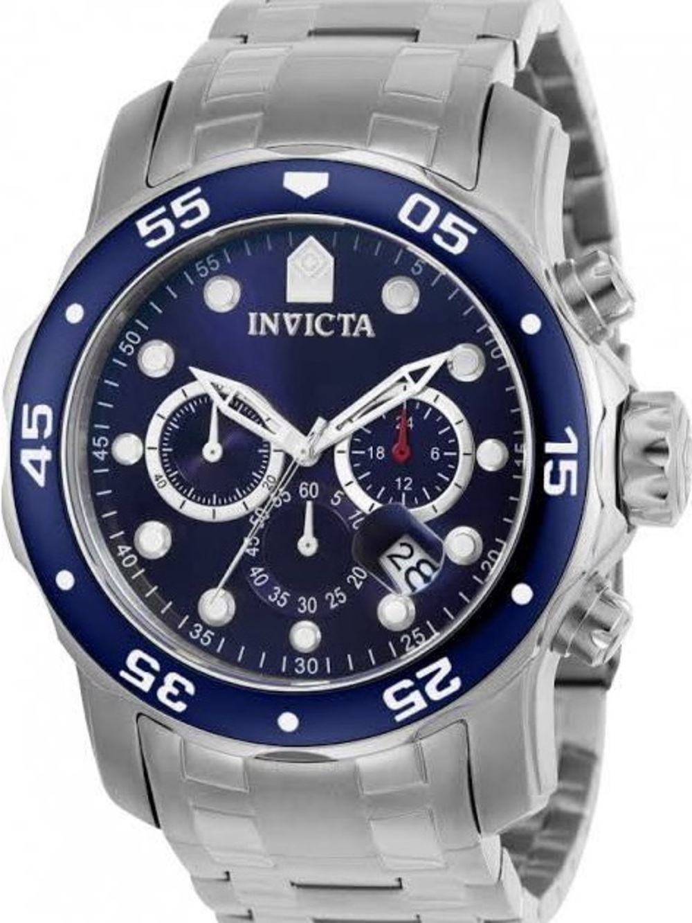 Invicta Pro Diver Scuba Chronograph Watch
 with Blue Dial